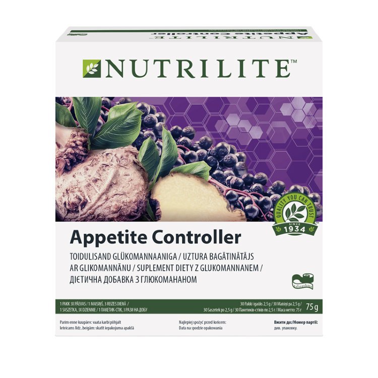 Nutrilite Appetite Controller, с глюкоманнаном