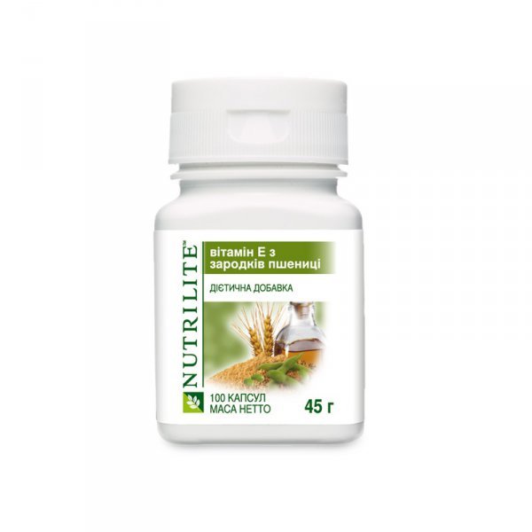 Витамин Е из зародышей пшеницы (100 капс.) Nutrilite