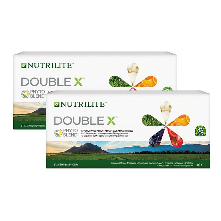 DOUBLE X - 62 дня - сменная упаковка витамин Nutrilite