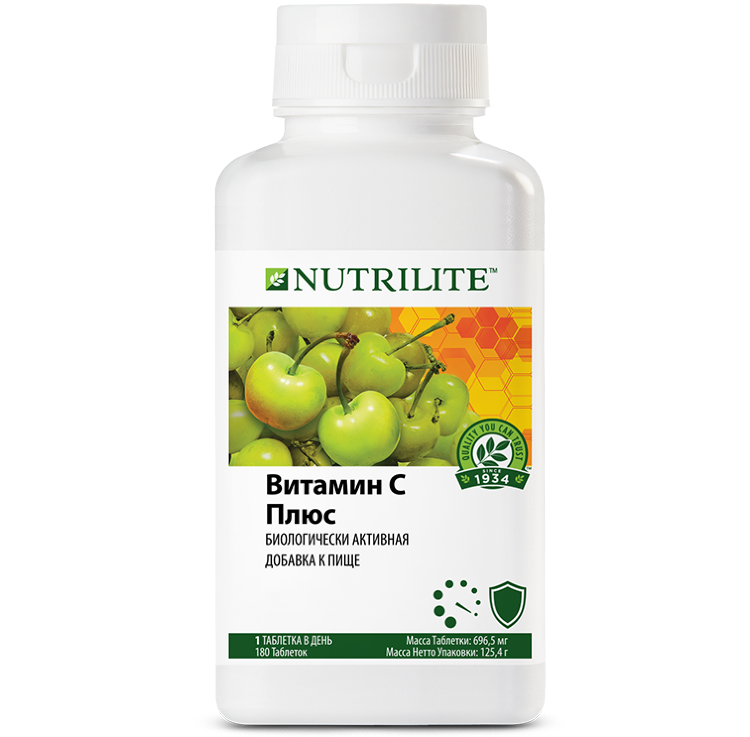 NUTRILITE Витамин С плюс (180 шт.) от Амвей