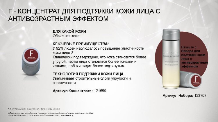 Набор для подтяжки кожи лица с антивозрастным эффектом Artistry Signature Select
