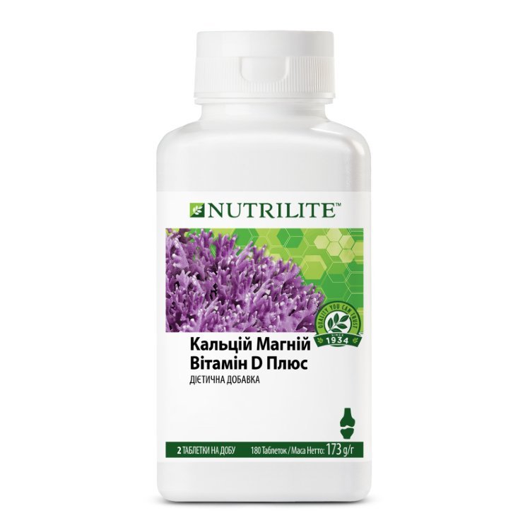 Кальций Магний витамин D плюс Nutrilite (180 шт)