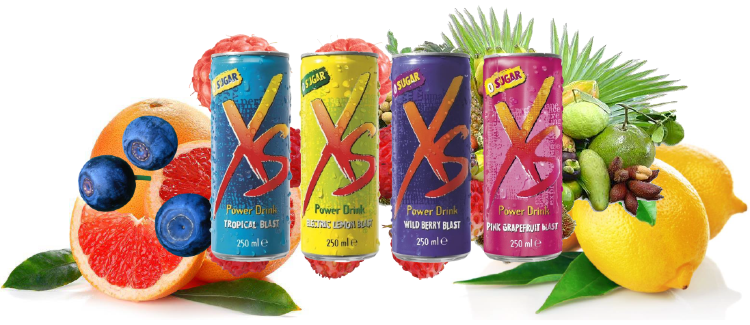 Энергетический напиток XS Power Drink (со вкусом лесных ягод)