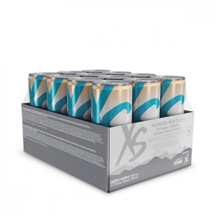 XS Power Water+ Энергетический напиток с коллагеном и биотином